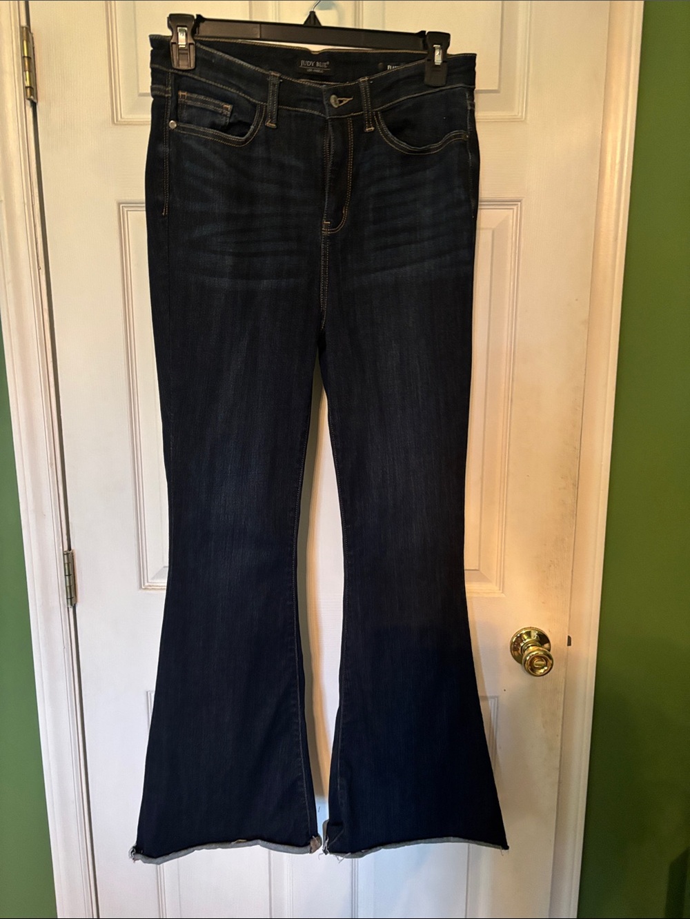 Judy Blue Dark Blue Flare Jeans